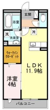 バーリーヒルの物件間取画像